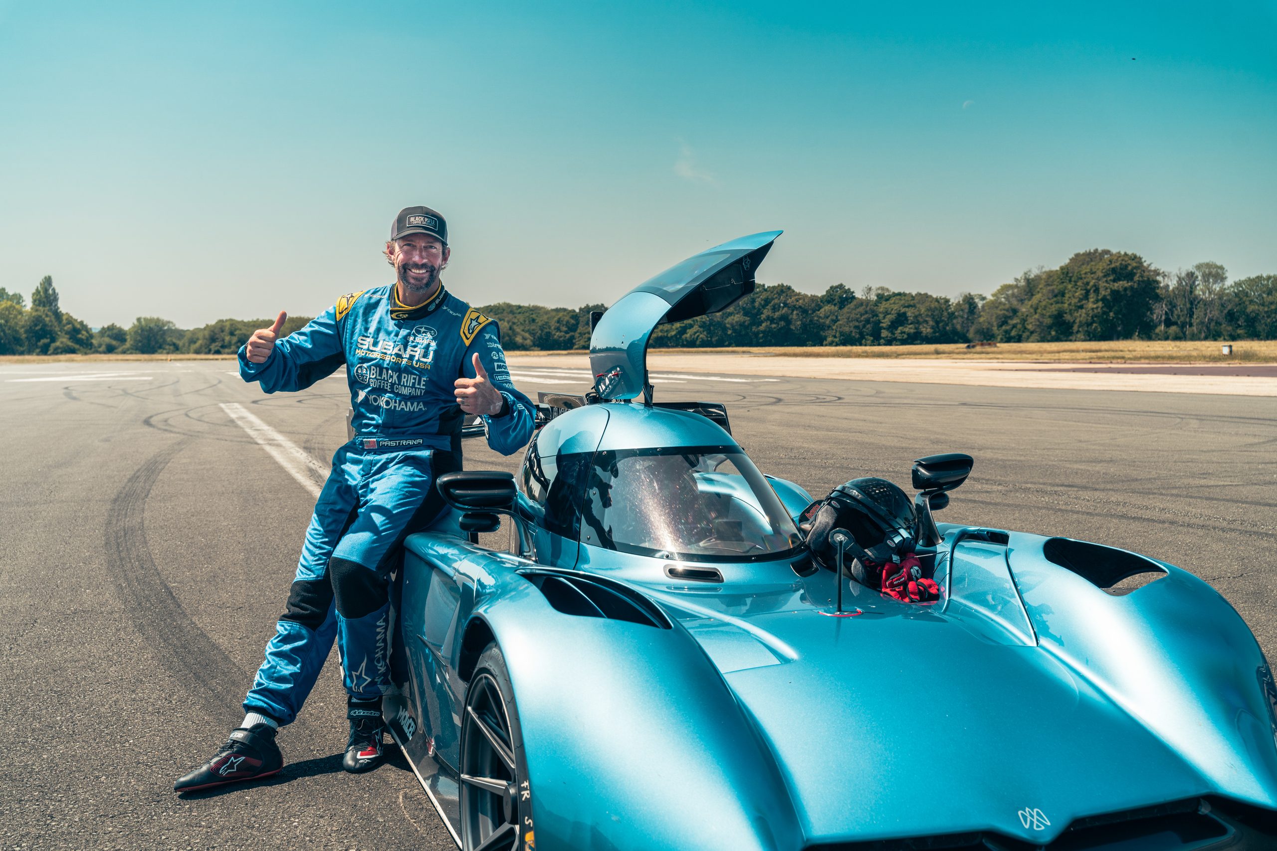 Travis Pastrana unleashes McMurtry Spéirling prototype on track in new film